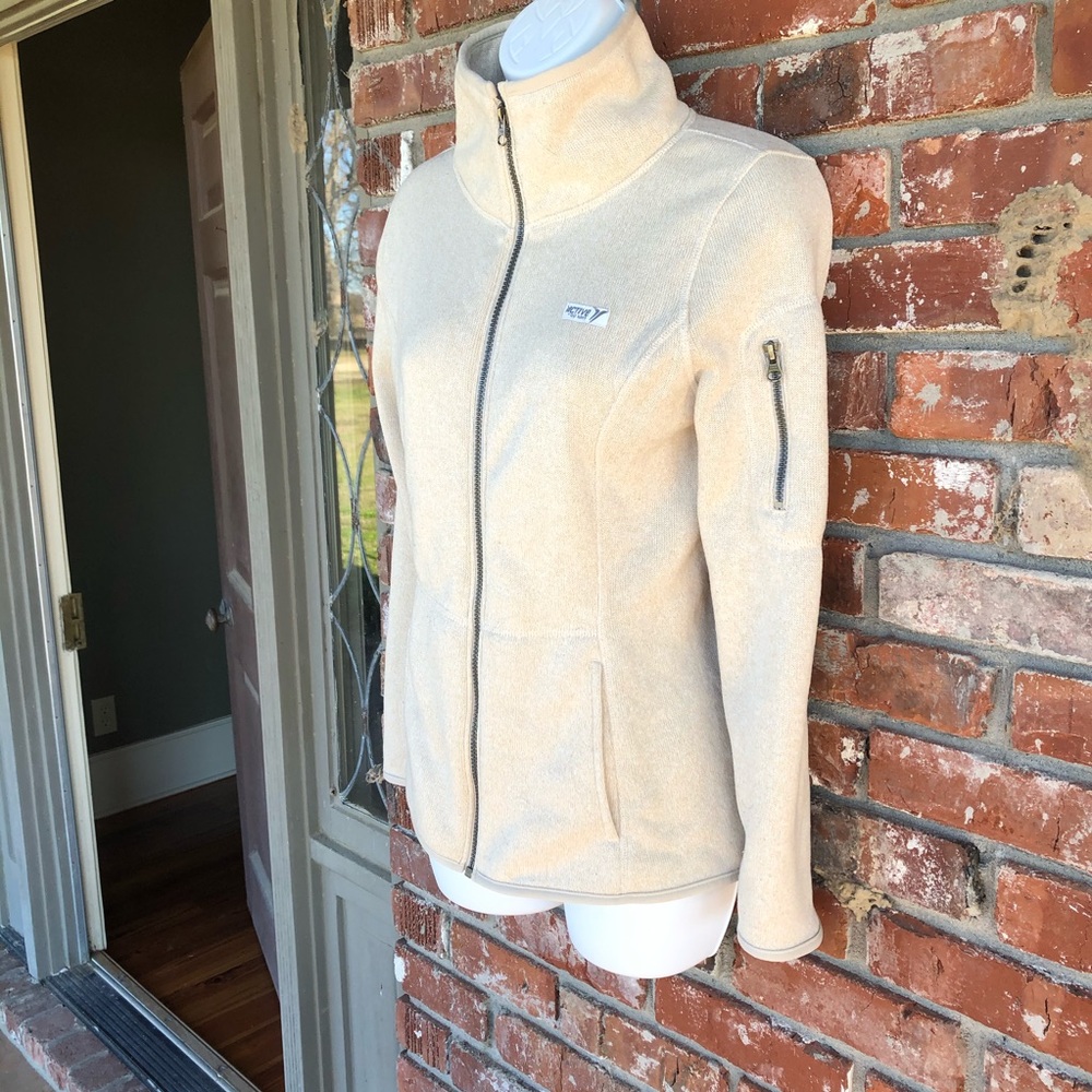 Old Navy full zip tan jacket size small - Picture 4 of 7